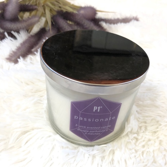 Pier 1 Accents New With Tags Pier 3 Wick Candle Passionate Poshmark